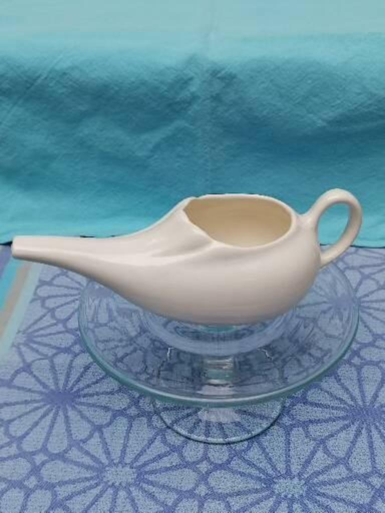 Vintage canard de malade Digoin Sarreguemines ca 1930-50 TOP, Antiek en Kunst, Curiosa en Brocante, Ophalen