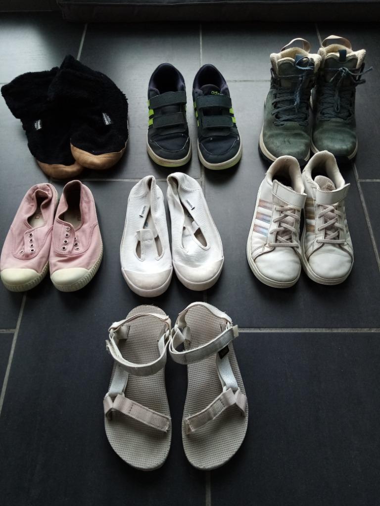 Schoenen maat 35, Gebruikt, Jongen of Meisje, Schoenen, Ophalen of Verzenden
