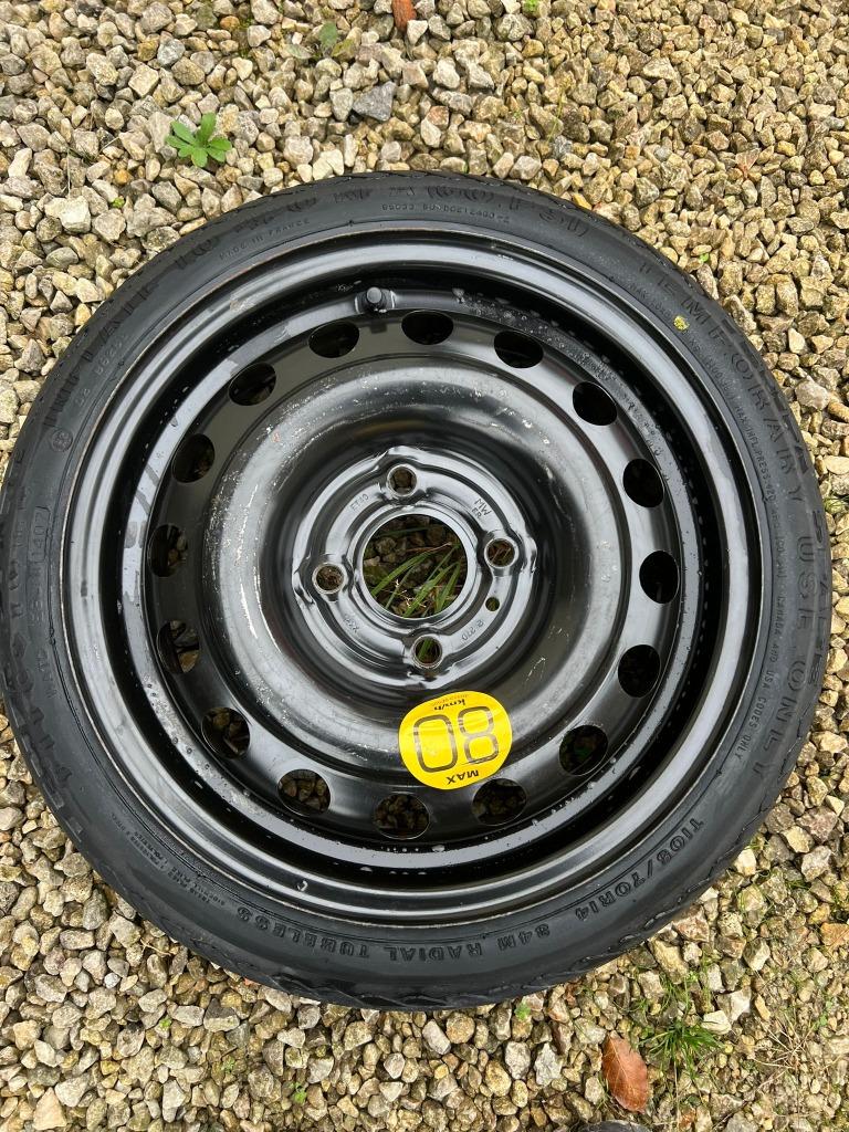 Reservewiel met 4 gaten, Auto-onderdelen, 14 inch, 175 mm, Banden en Velgen, Nieuw