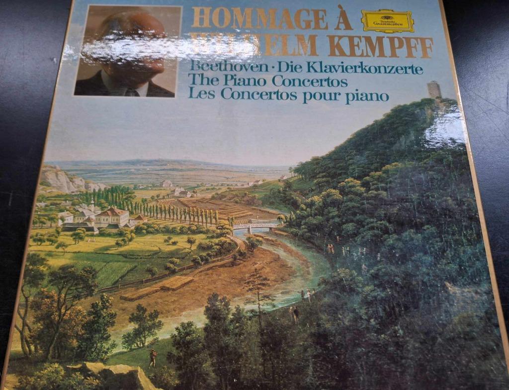 Beethoven / Kempff - Hommage À Wilhelm Kempff Box 4 x Lp's, CD & DVD, Vinyles | Classique, Utilisé, Musique de chambre, Romantique