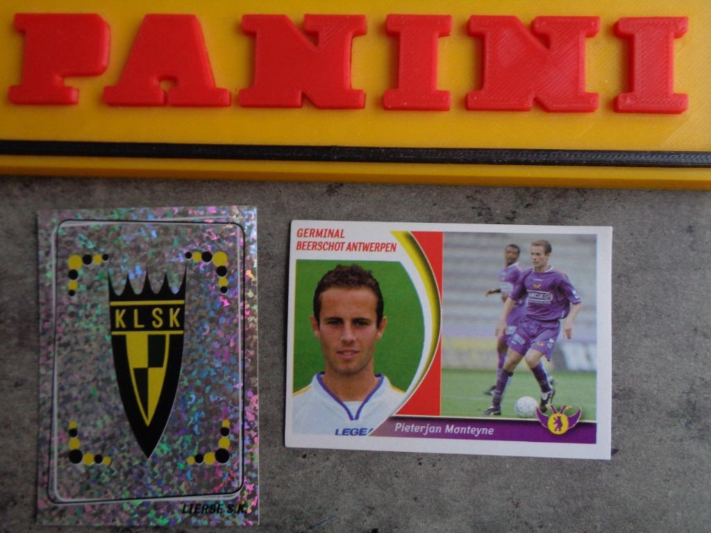 AUTOCOLLANTS DE FOOTBALL PANINI FOOTBALL  2005 2X BADGES, Hobby & Loisirs créatifs, Autocollants & Images, Enlèvement ou Envoi