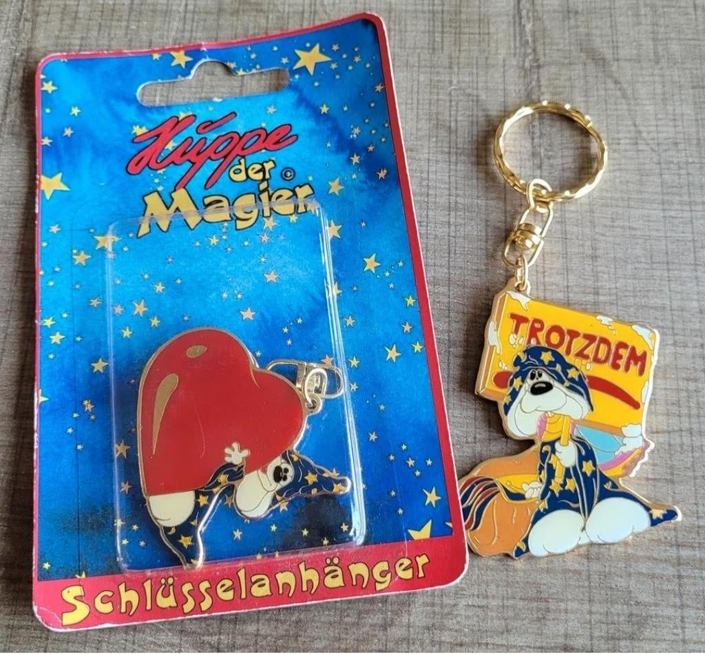 Hüppe der Magier: 2 sleutelhangers, Enlèvement ou Envoi, Comme neuf, Peluche ou Figurine