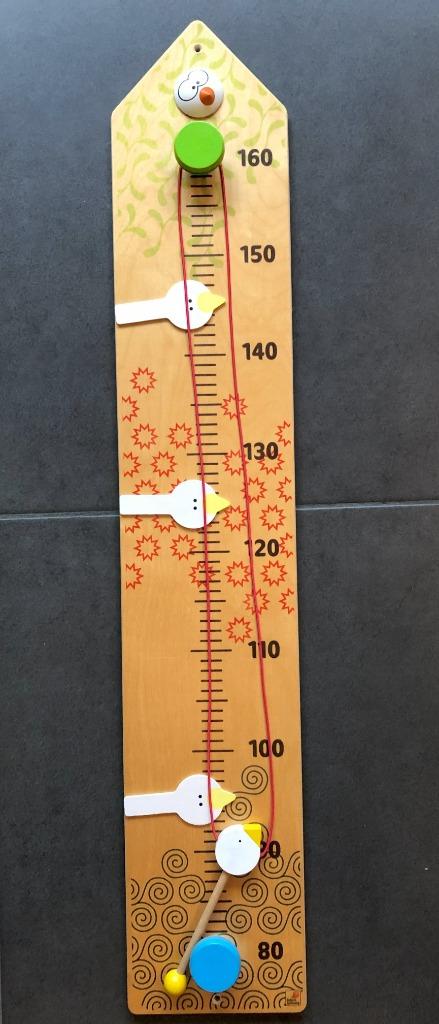 Houten Meetlat / Groeimeter decoratie kinderkamer, Ophalen, Gebruikt