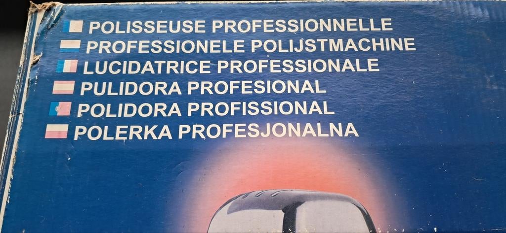 Auto polijst-machine, Enlèvement