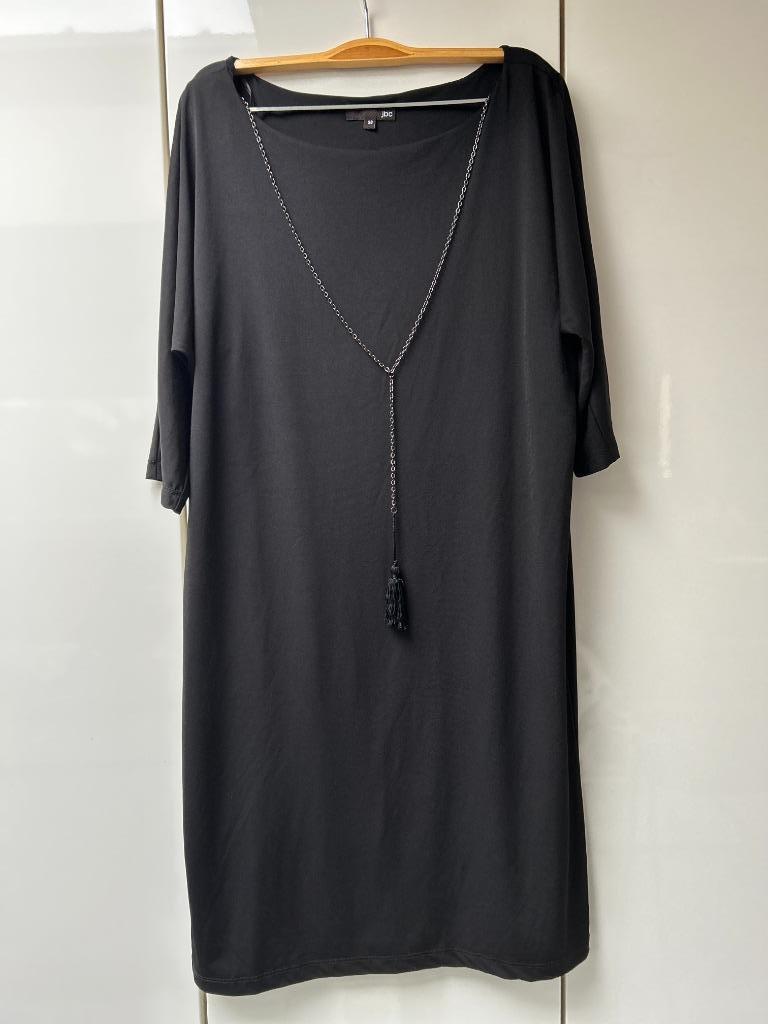 Robe noire doublée JBC - Taille 38 ---, Vêtements | Femmes, Taille 38/40 (M), Enlèvement ou Envoi, JBC, Comme neuf