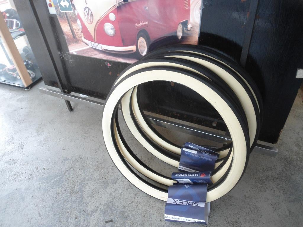 Solex : promotie : White wall banden. nu voor maar € 25, Fietsen en Brommers, Ophalen, Nieuw, Overige typen, Overige merken