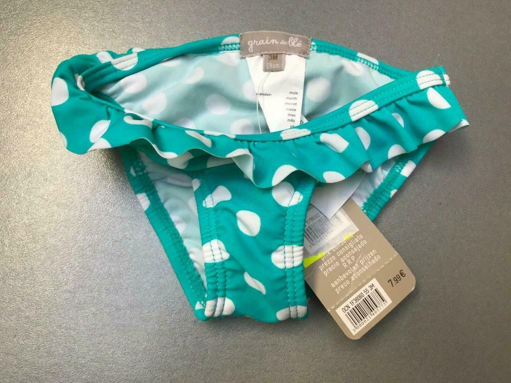 Bas de bikini Grain de Blé - Taille 3 mois, Neuf, Autres types, Fille, Enlèvement ou Envoi