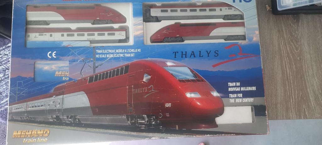 Thalys treinset, Hobby en Vrije tijd, Ophalen of Verzenden, Zo goed als nieuw, Treinset
