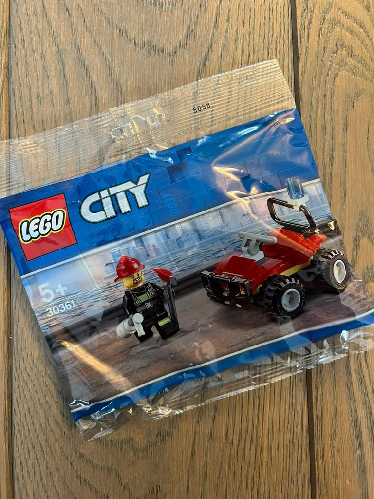 Lego 30361 City - Brandweerquad, Ophalen of Verzenden, Nieuw, Complete set, Lego