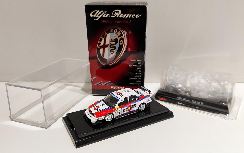 Kyosho 1/64 1996 DTM Alfa Romeo 155 V6 Martini Nicola Larini, Hobby & Loisirs créatifs, Enlèvement ou Envoi