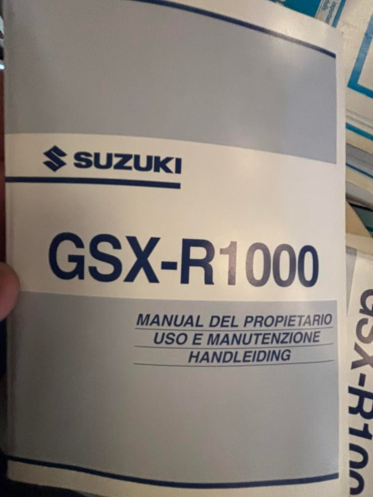 In nederlands : Suzuki GSXR1100 2003-, Motos, Modes d'emploi & Notices d'utilisation, Enlèvement ou Envoi, Suzuki