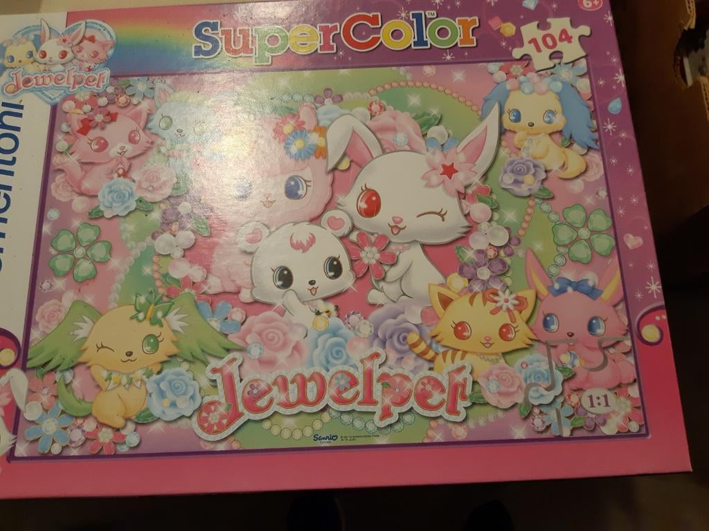 Clementoni puzzel 104 stukjes 6+, Ophalen of Verzenden, Meer dan 50 stukjes, Zo goed als nieuw, 6 jaar of ouder