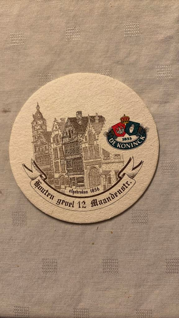 Tapis à bière De Koninck, Enlèvement ou Envoi, Utilisé, De Koninck