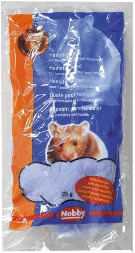 Ouate hamster naturelle, Dieren en Toebehoren, Knaagdieren en Konijnen | Toebehoren, Nieuw, Knaagmateriaal, Ophalen