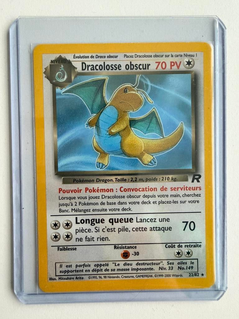 Dracolosse obscur (dark Dragonite) — Team Rocket 22/82 — FR, Hobby & Loisirs créatifs, Jeux de cartes à collectionner | Pokémon