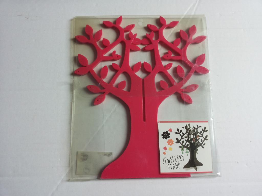 Porte-bijoux Arbre, Enlèvement ou Envoi, Rose, Autres représentations, Comme neuf