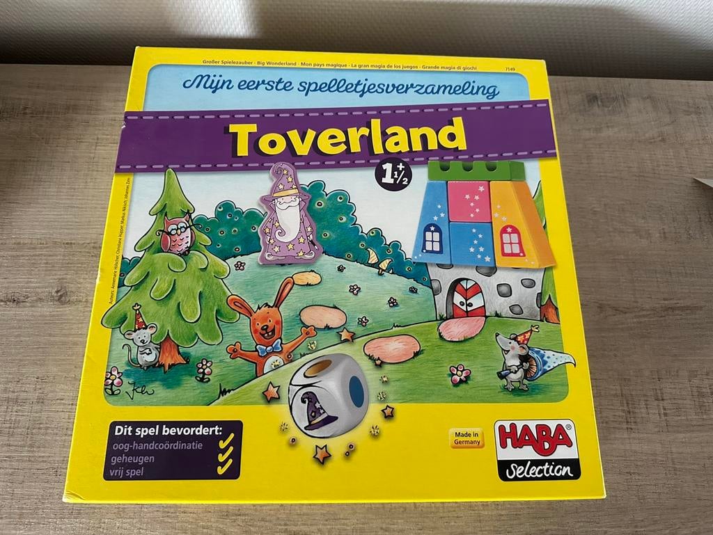 Haba Toverland: mijn eerste spelletjesverzameling, Ophalen of Verzenden, Zo goed als nieuw