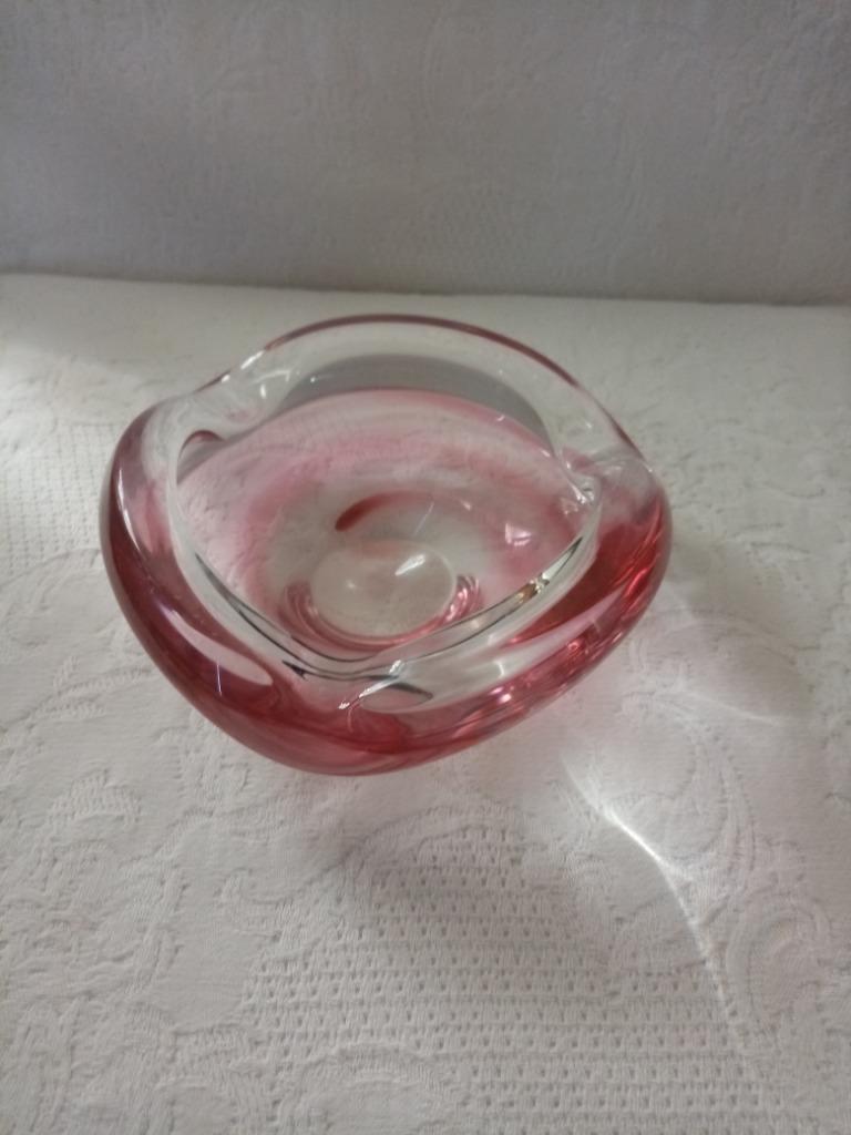 Cendrier  verre Hollandais/Kristalunie by Max Verboeket 60s, Antiquités & Art, Antiquités | Verre & Cristal, Enlèvement ou Envoi