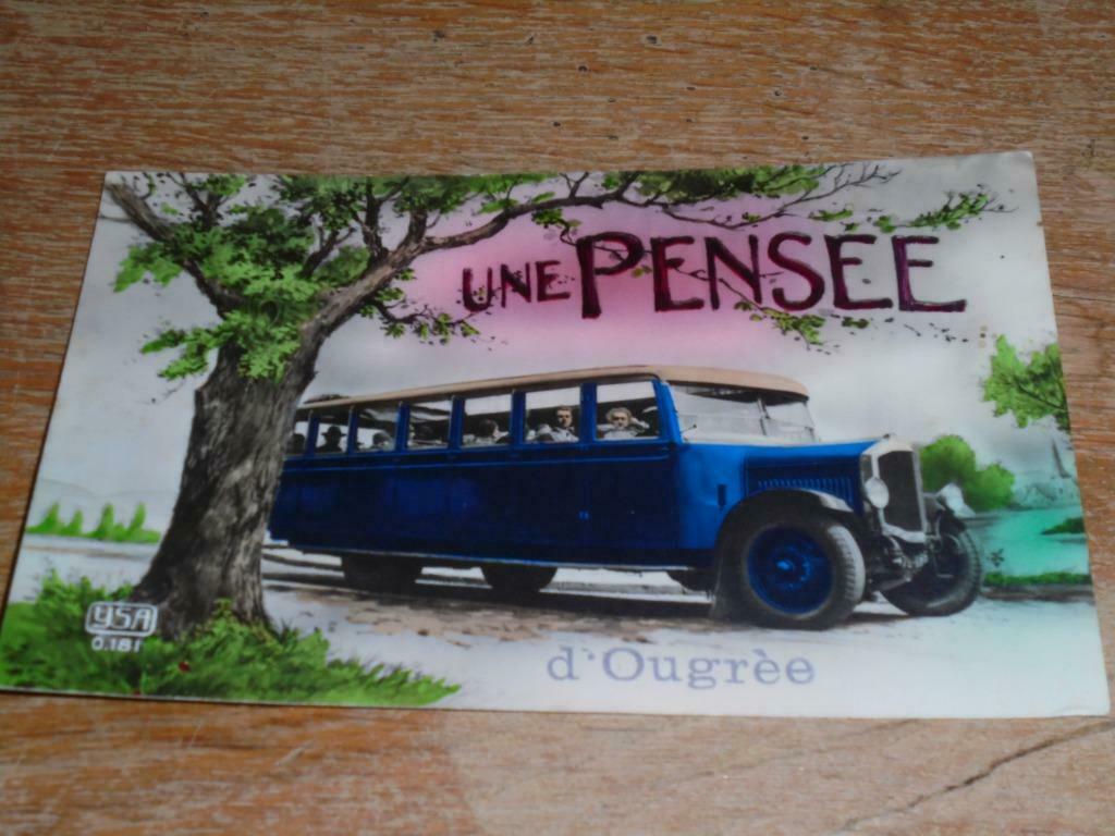 oude postkaart Ougrèe Seraing, Collections, Cartes postales | Belgique, Enlèvement