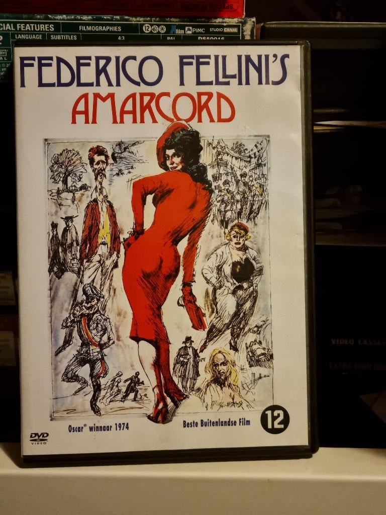 Amarcord, Federico Fellini,, Enlèvement ou Envoi