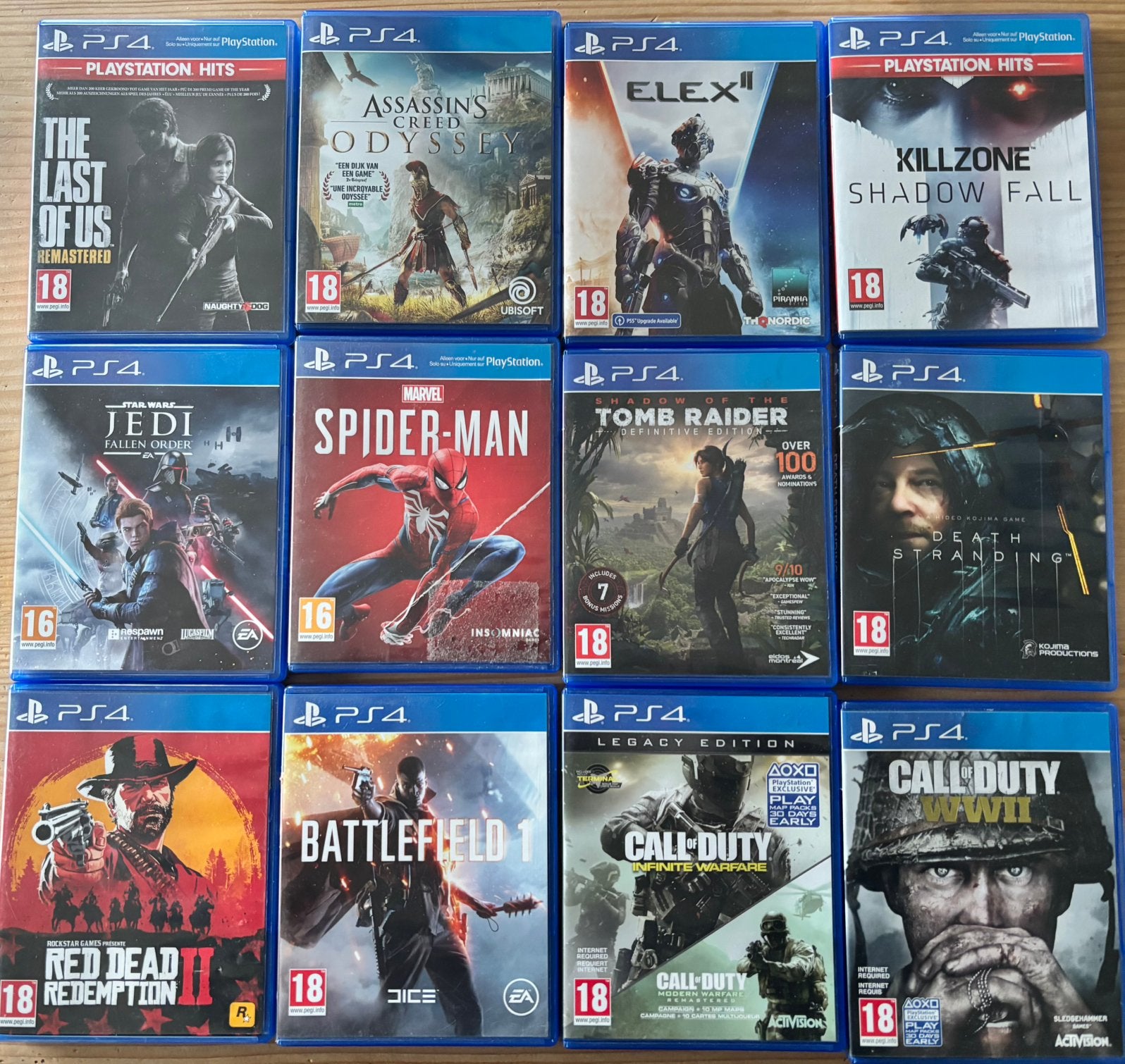 Jeux PS4, Ophalen, Gebruikt