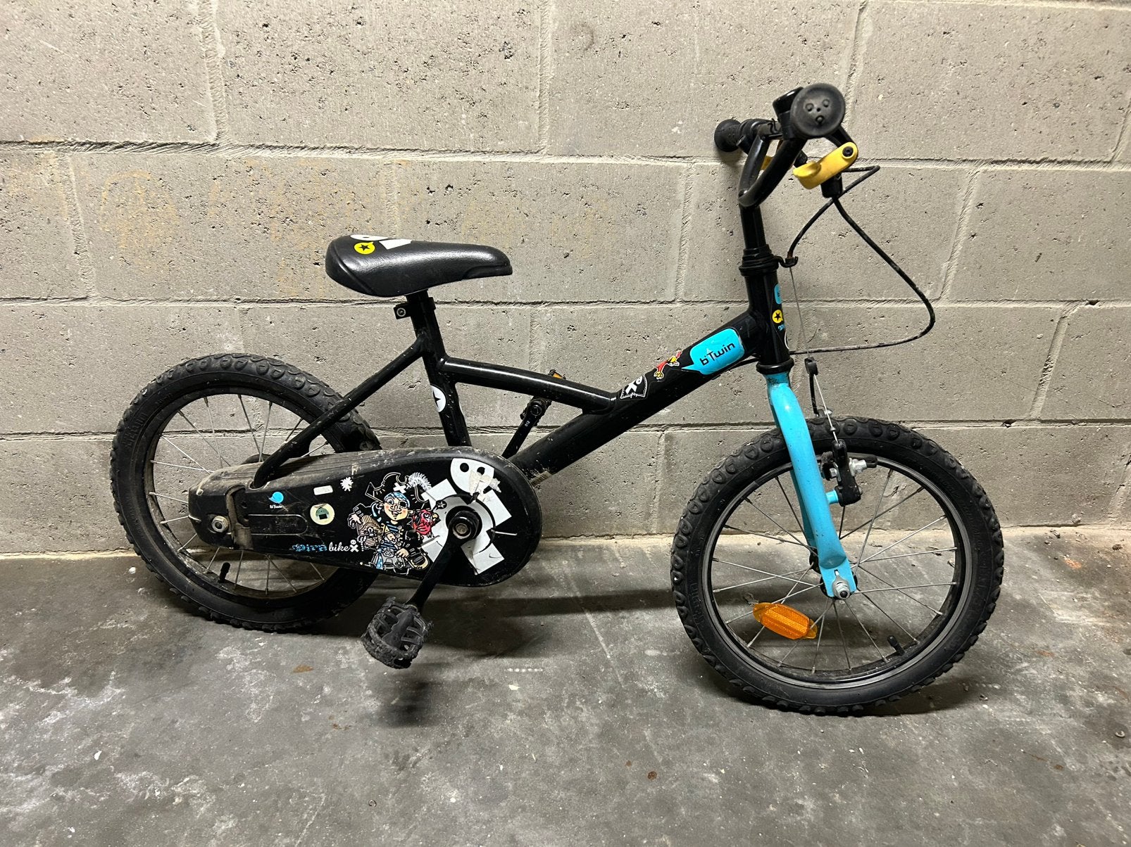 Kinderfietsje, Ophalen, Gebruikt
