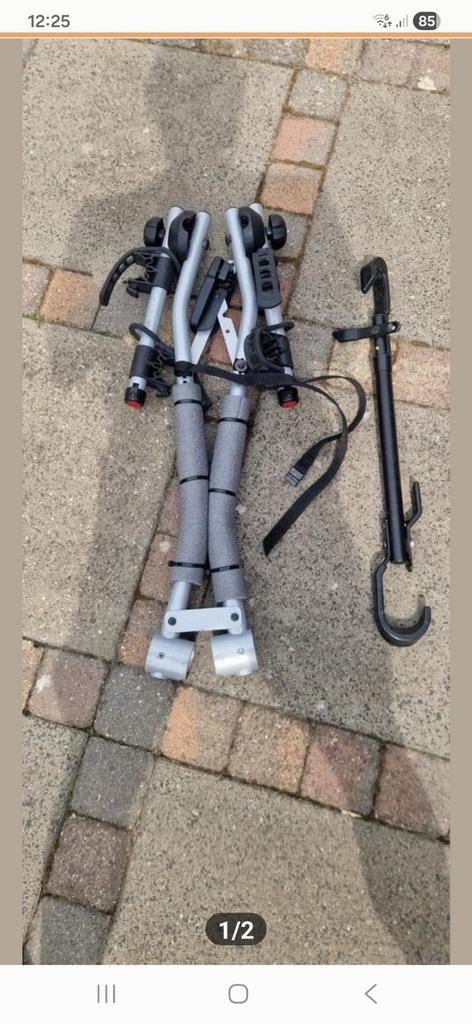 Tule fietsendrager met tussenstand voor damesfiets., Ophalen of Verzenden