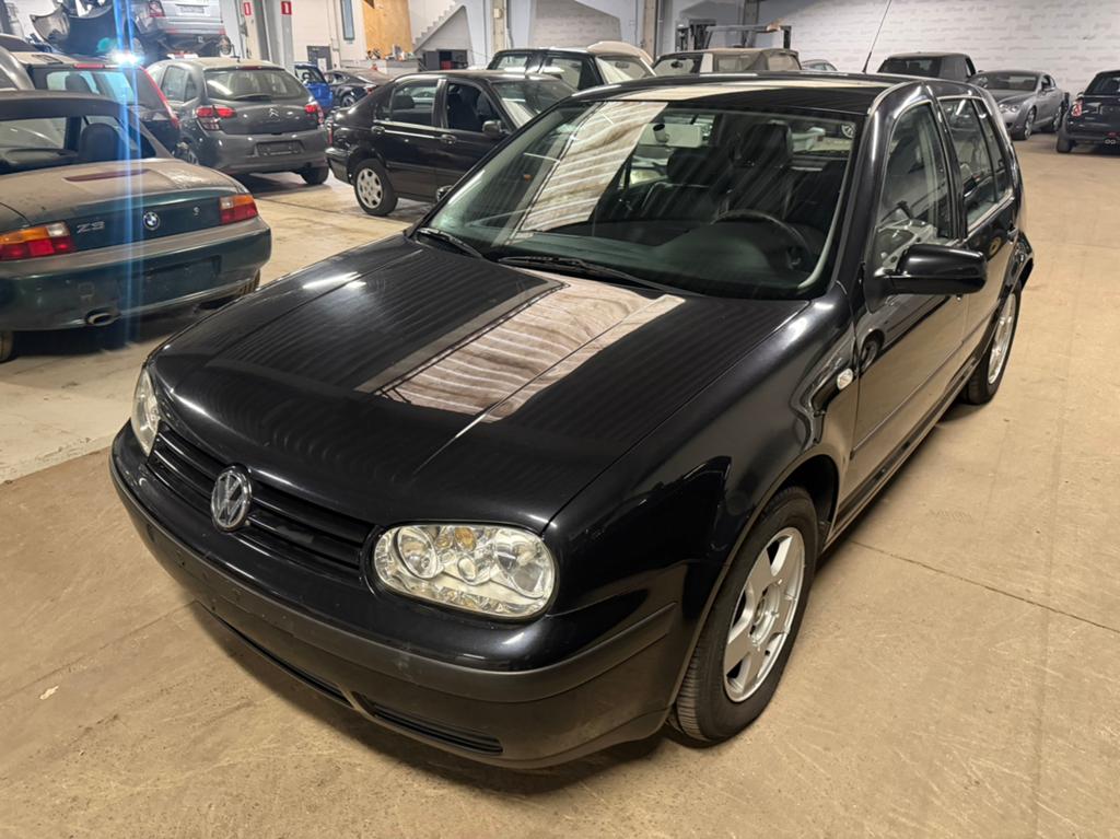 Volkswagen Golf 1,6essence airco cuir 2002 controle ok, Cuir, Rétroviseurs électriques, Achat, Entreprise