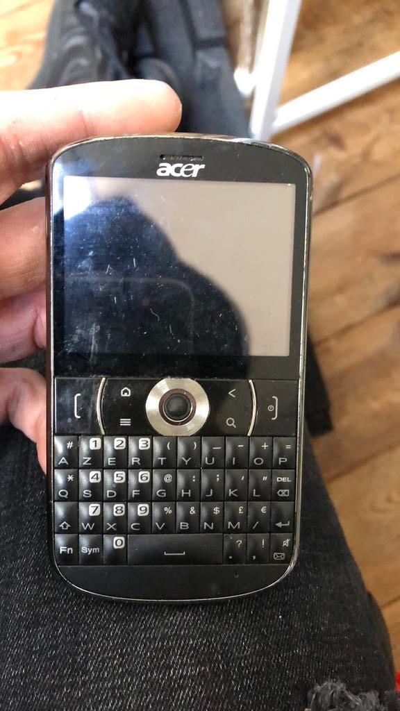 Kapotte acer, Telecommunicatie, Mobiele telefoons | Blackberry, Ophalen, Zo goed als nieuw