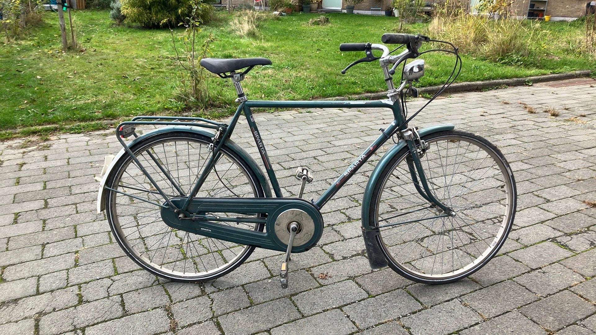 Herenfiets Sparta miami, Ophalen, Sparta, Gebruikt, Velgrem