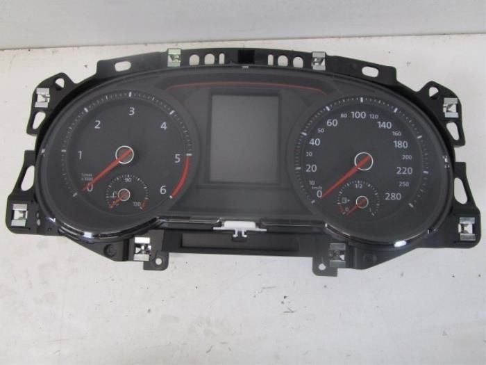 VW Golf 7 GTD Kilometerteller Teller Unit, Ophalen of Verzenden, Gebruikt