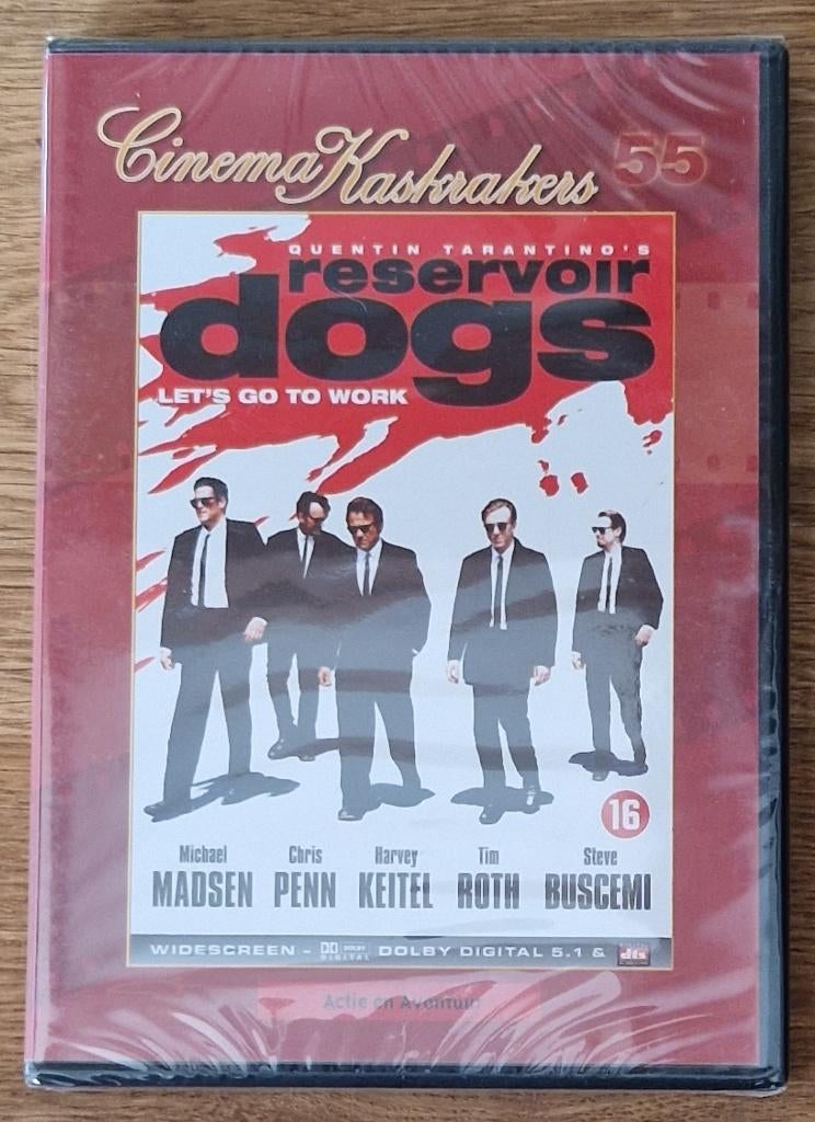 Reservoir Dogs – sealed (1992) - DVD, Vanaf 16 jaar, Nieuw in verpakking, Maffia en Misdaad