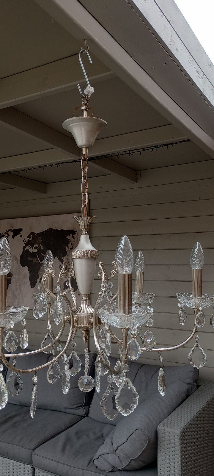 luster, Enlèvement, Comme neuf, Verre, Gris