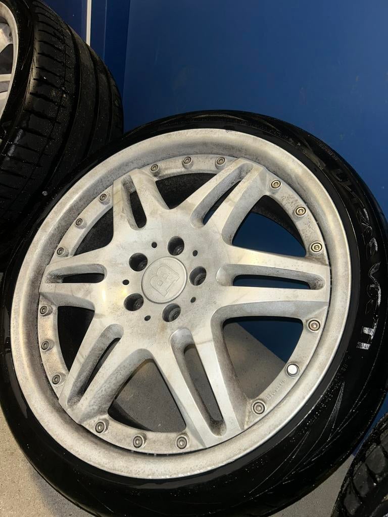 Brabus Monoblock velgen 19 inch mercedes amg velgen, Ophalen, 19 inch, Band(en)