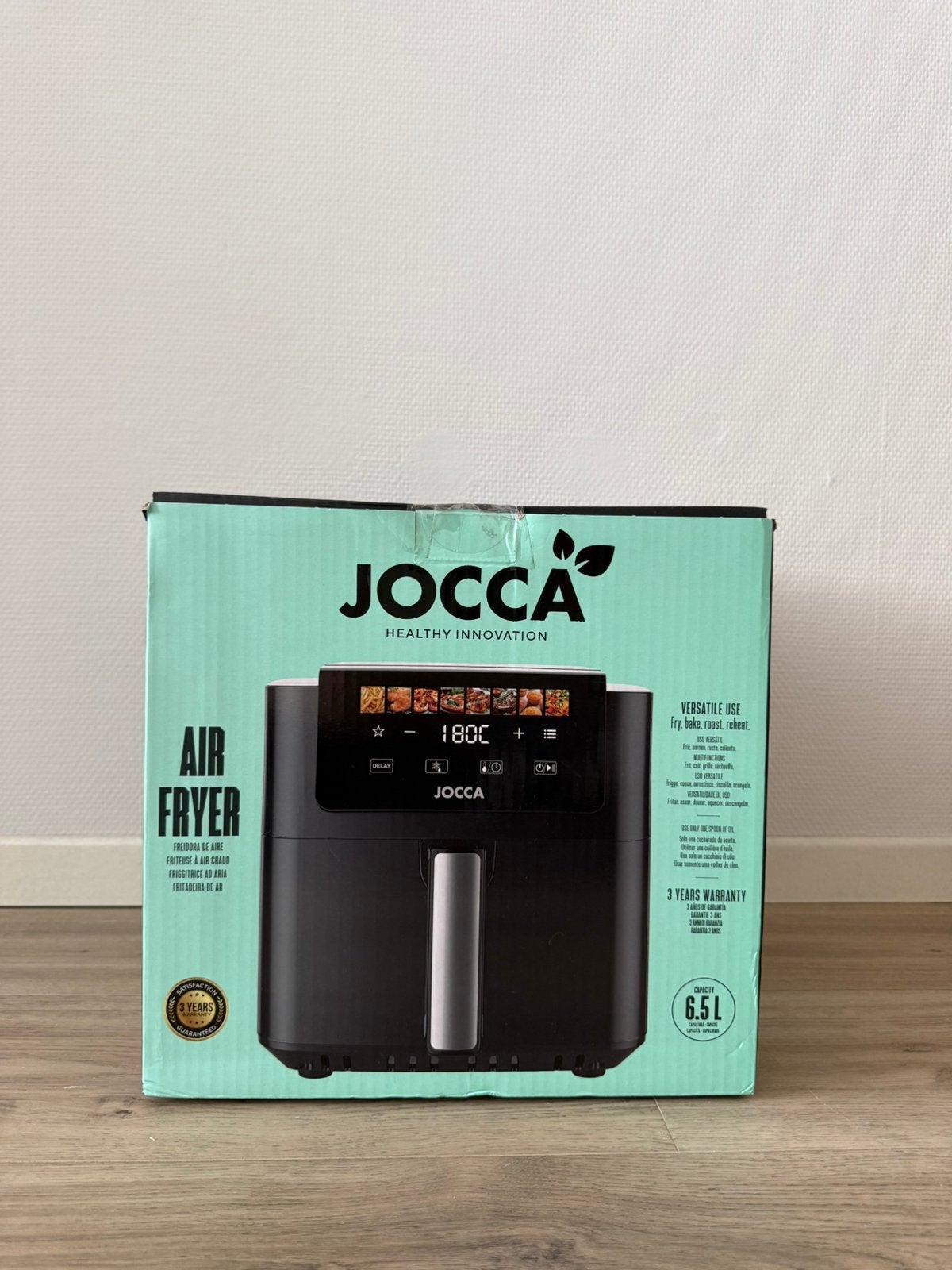 Nieuwe JOCCA airfryer, Elektronische apparatuur, Ophalen, Nieuw, Airfryer