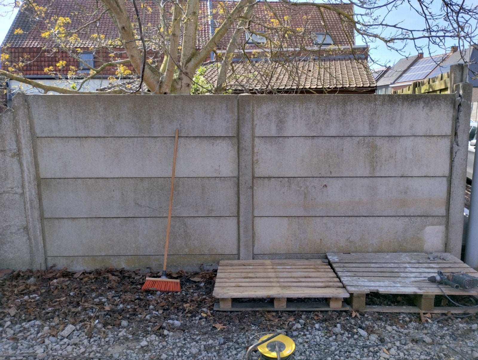 Betonplaten 3 stuks, Ophalen