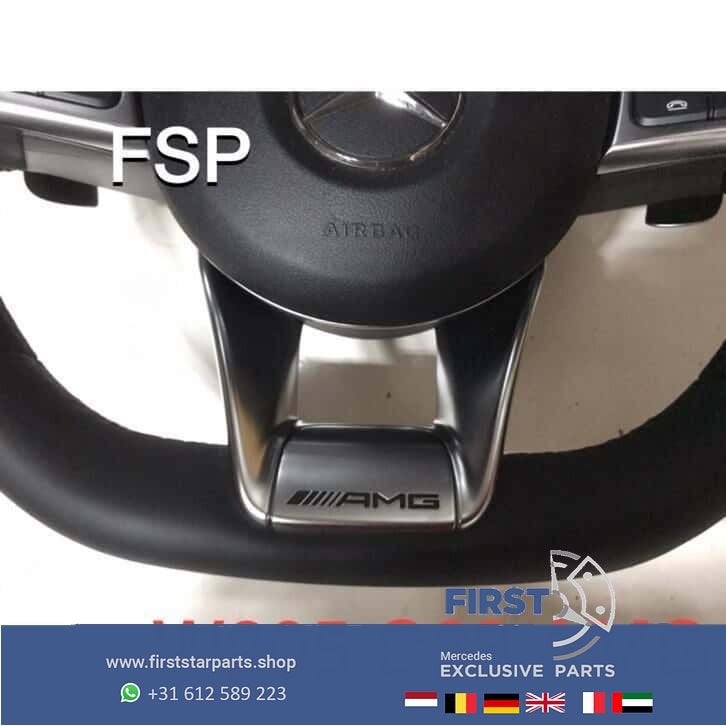 W205 C Klasse C63 W253 GLC 63 AMG Stuur + Airbag Mercedes 43, Gebruikt, -, Ophalen of Verzenden, -