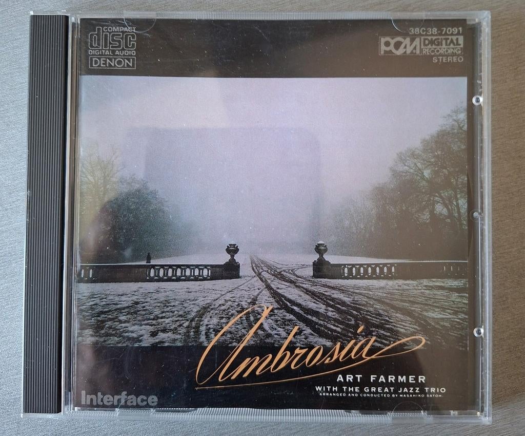Cd. Art Farmer. Ambrosia (Denon, Japan)., Ophalen of Verzenden