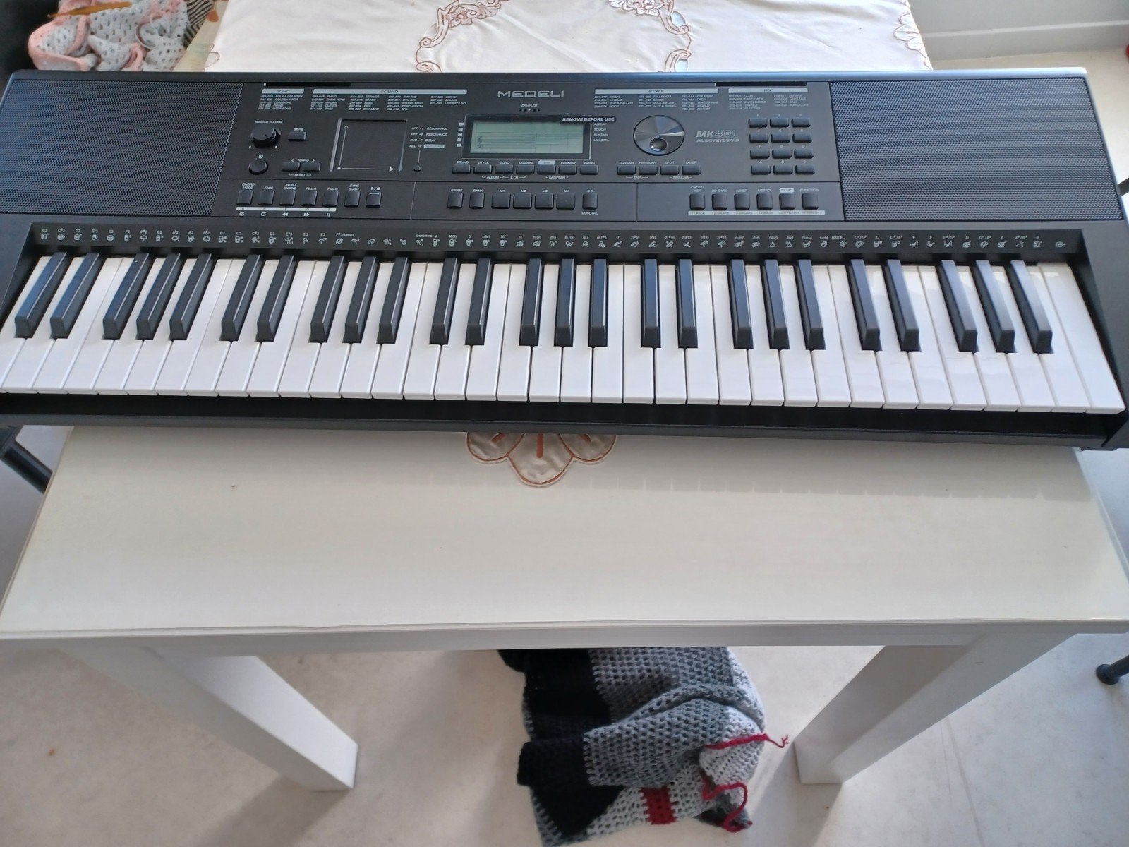 keyboard  medeli, Muziek en Instrumenten, Ophalen, Medeli