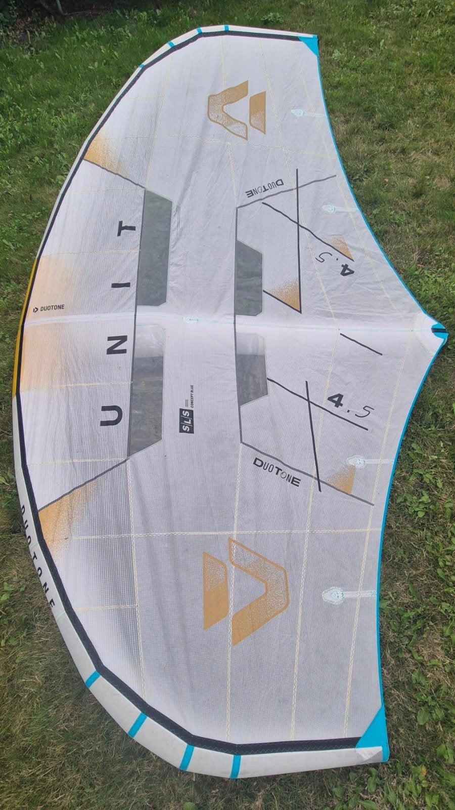 Duotone Unit SLS 4.5 (2026) + giek, Enlèvement, Comme neuf, Wingsurf-aile