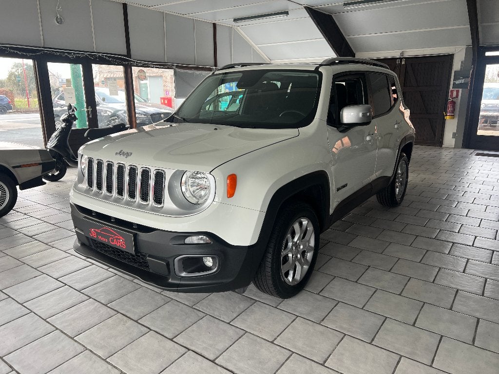 jeep renegade 2.0 d/4x4/AUTOMAAT/GEKEURD/euro 6b, Auto's, Jeep, Automaat, Stof, 1956 cc, Wit