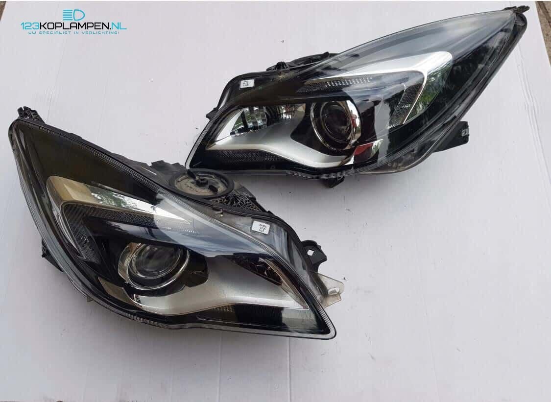 Opel Insignia A facelift Bi-Xenon LED koplamp links rechts, Gebruikt, -, -, Opel