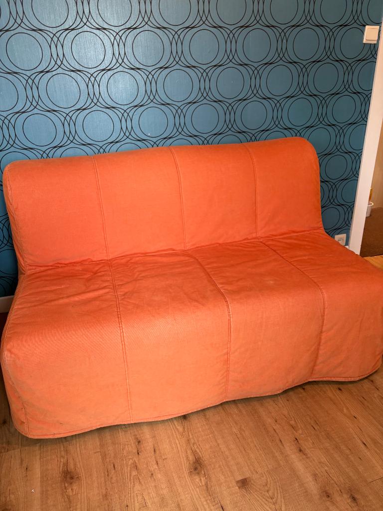 Slaapzetel oranje, Autres couleurs, 140 cm, Enlèvement, Utilisé