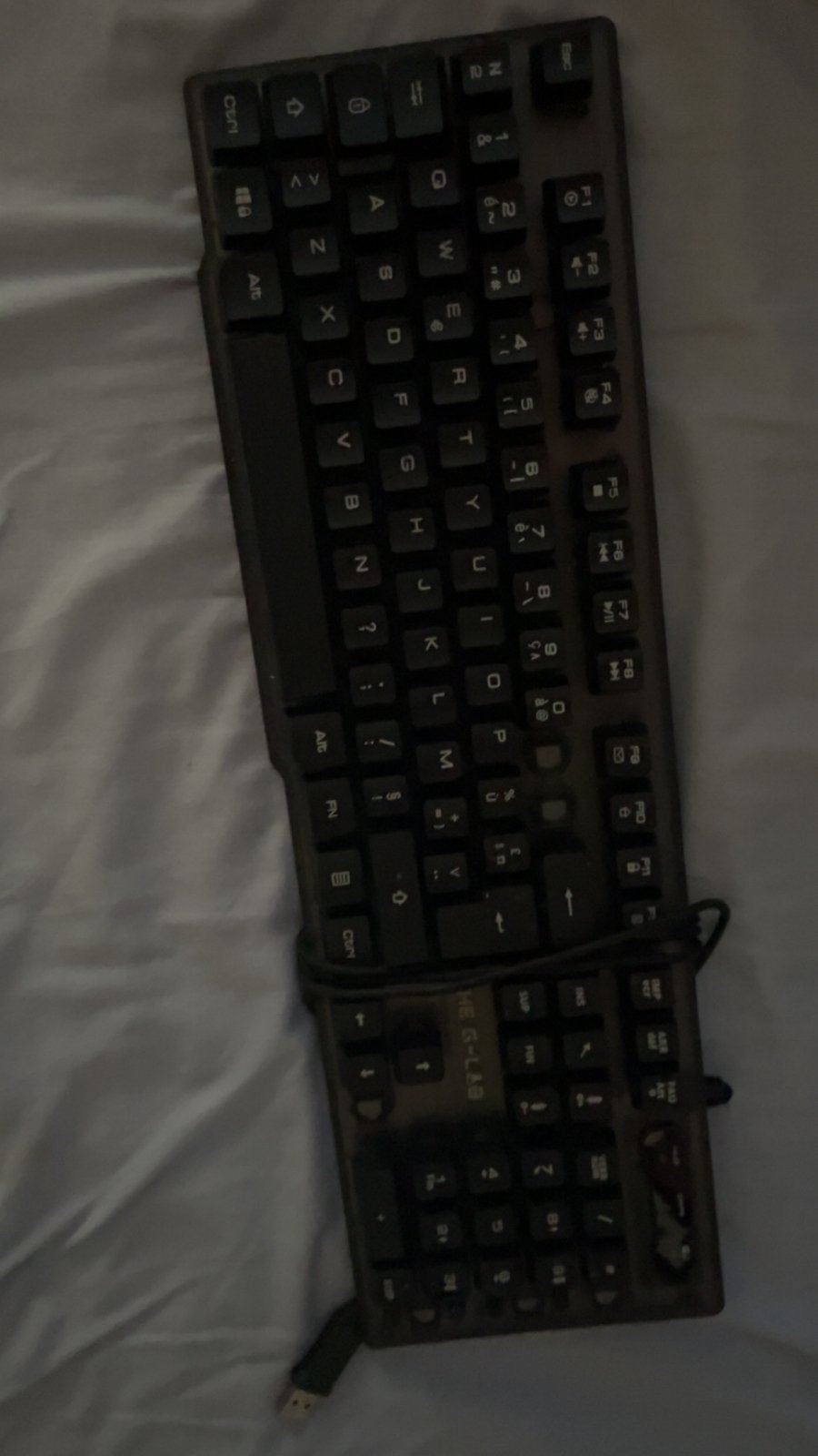 Extreem goed gaming toetsenbord, Informatique & Logiciels, Claviers, Clavier gamer, Enlèvement ou Envoi, Comme neuf, Qwerty
