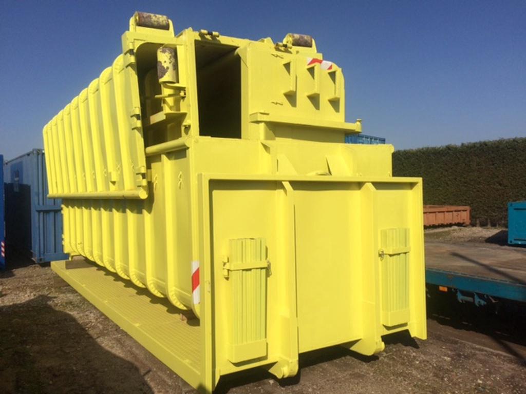 pakket containers voor export, Zakelijke goederen