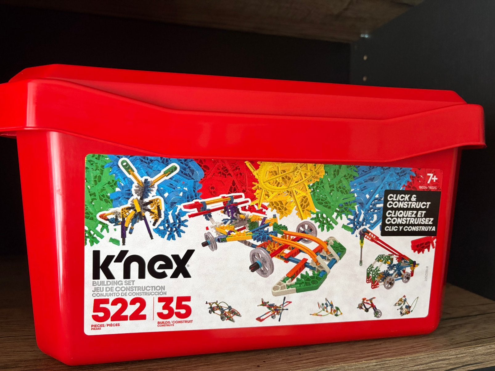 Knex, Ophalen, Nieuw, Bouwen