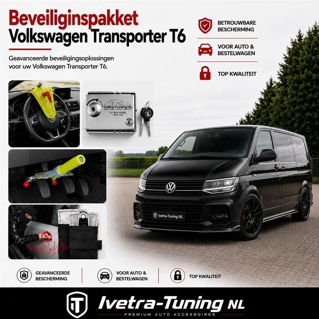 Compleet Beveiligingspakket Volkswagen Transporter T6, Auto diversen, Anti-diefstal, Nieuw, Verzenden