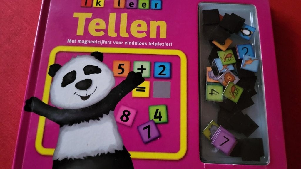 Boekje Leren tellen met magneetjes, Livres, Enlèvement