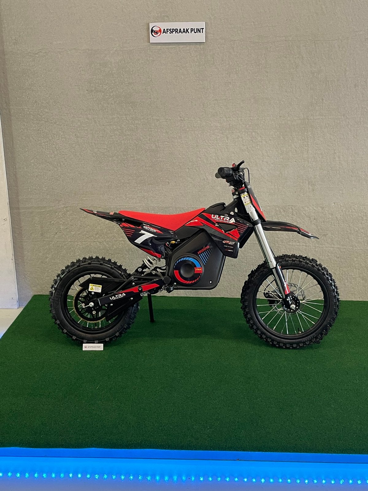 Nieuwe Ultra 1800 watt elektrische rode kinder crossmotor, Nieuw