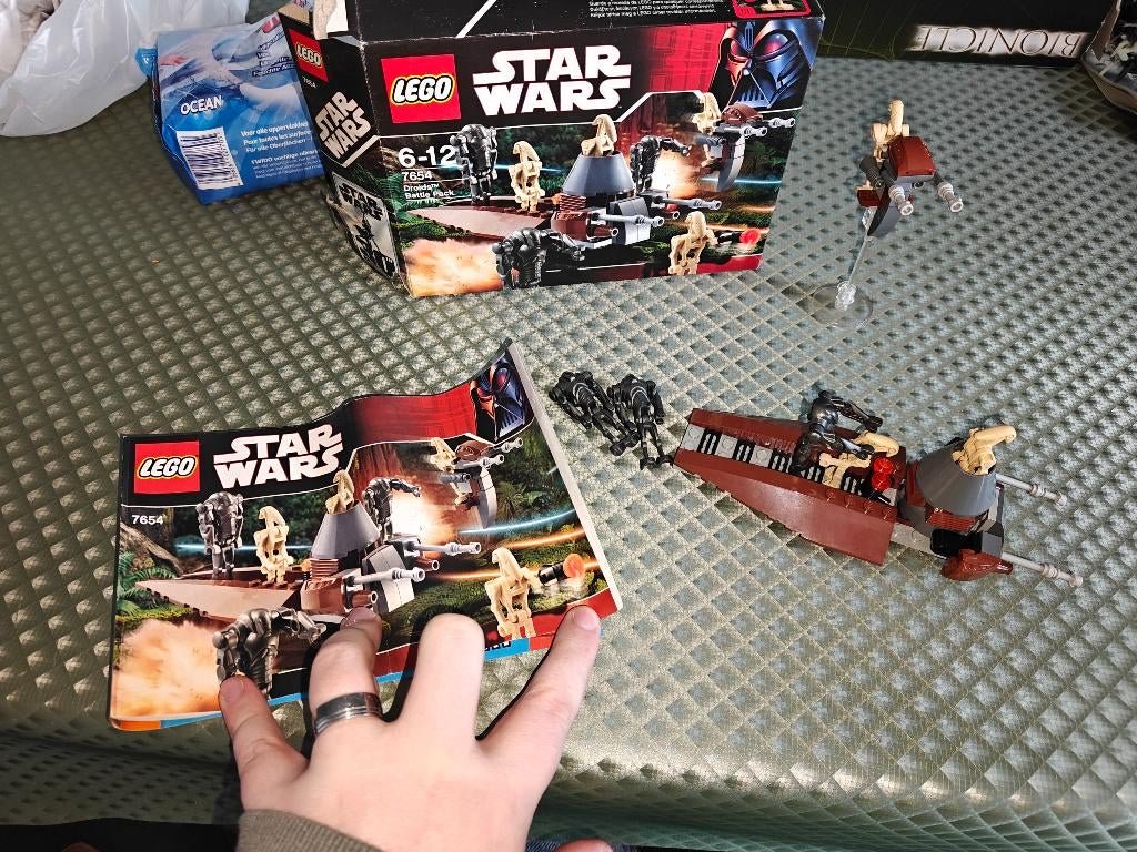Pack de combat pour droïdes Star Wars 7654, Enlèvement ou Envoi, Comme neuf, Ensemble complet, Lego
